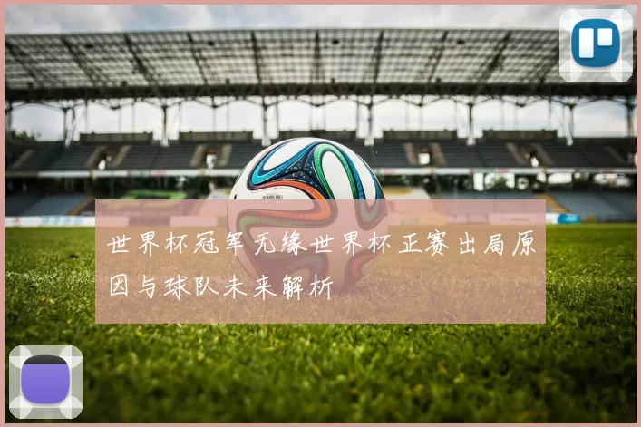 世界杯冠军无缘世界杯正赛出局原因与球队未来解析